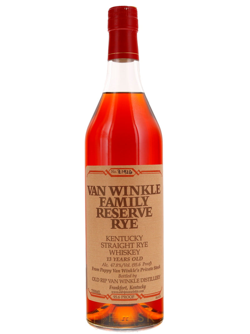 Van Winkle Family Reserve Rye Whiskey 13 Years Old Bottled 2016 - Flask Fine Wine & Whisky