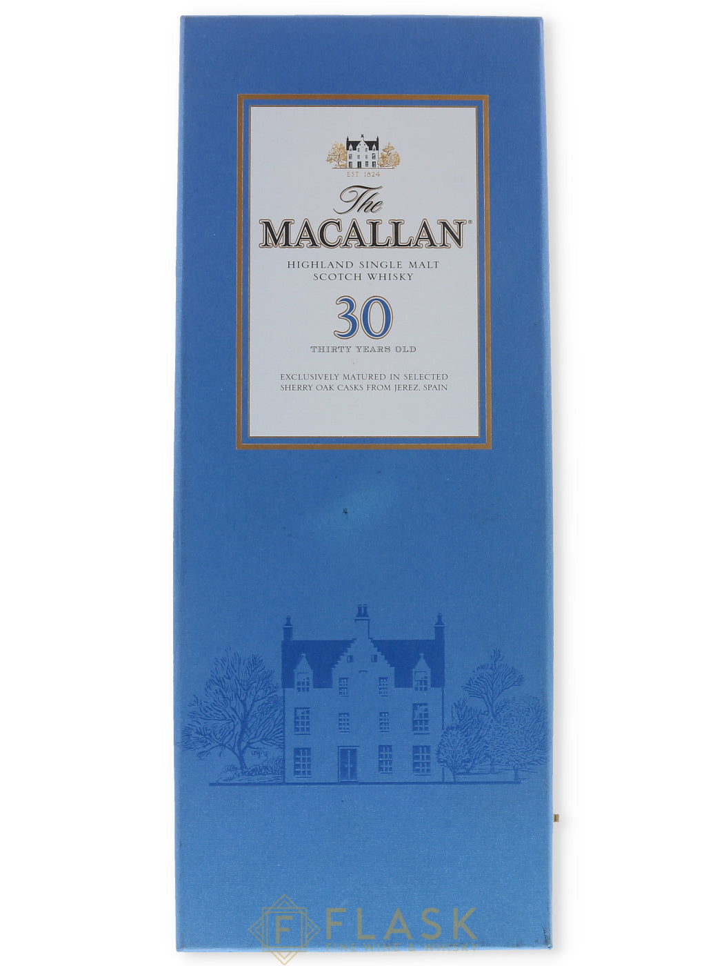 Macallan 30 Year Sherry Oak Blue Box (Mid-2000s) - Flask Fine Wine & Whisky