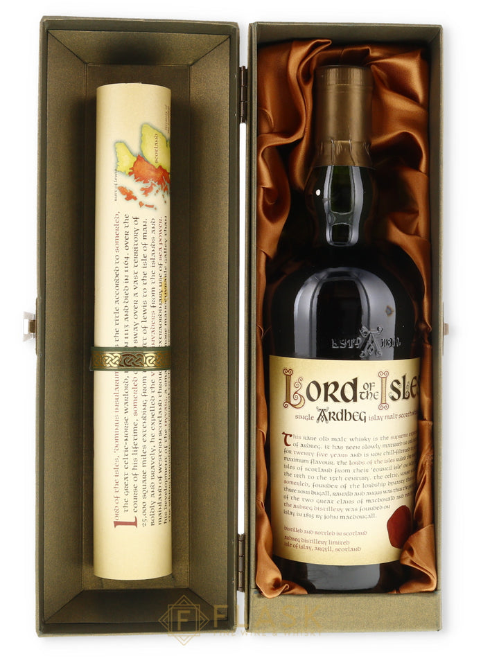 Ardbeg 25 Year Old Lord of the Isles Islay Single Malt Scotch Whisky - Flask Fine Wine & Whisky