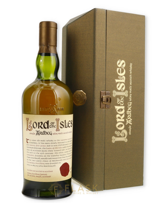 Ardbeg 25 Year Old Lord of the Isles Islay Single Malt Scotch Whisky - Flask Fine Wine & Whisky