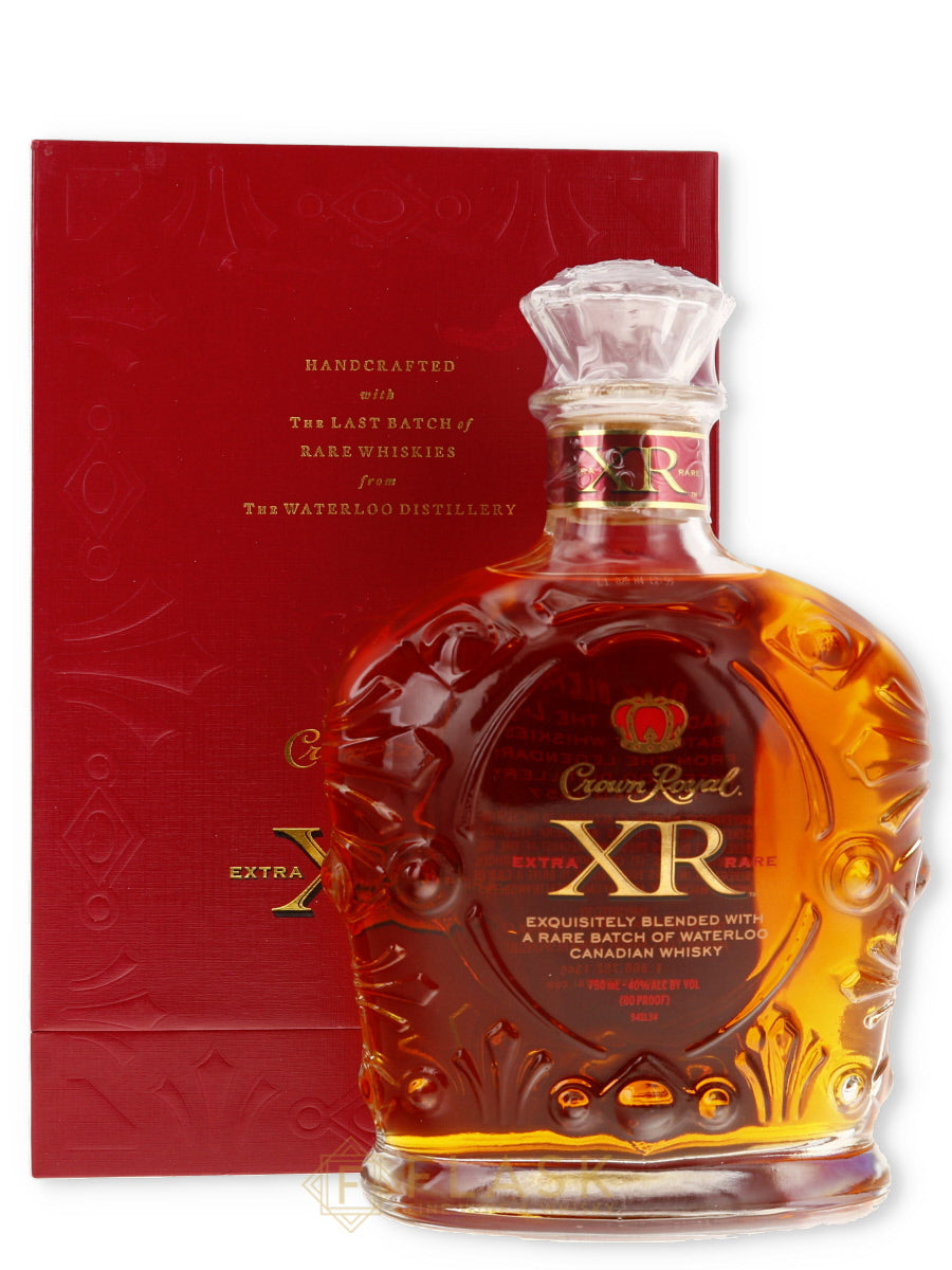 Crown Royal XR Extra Rare Whisky, Red Box Waterloo - Flask Fine Wine & Whisky