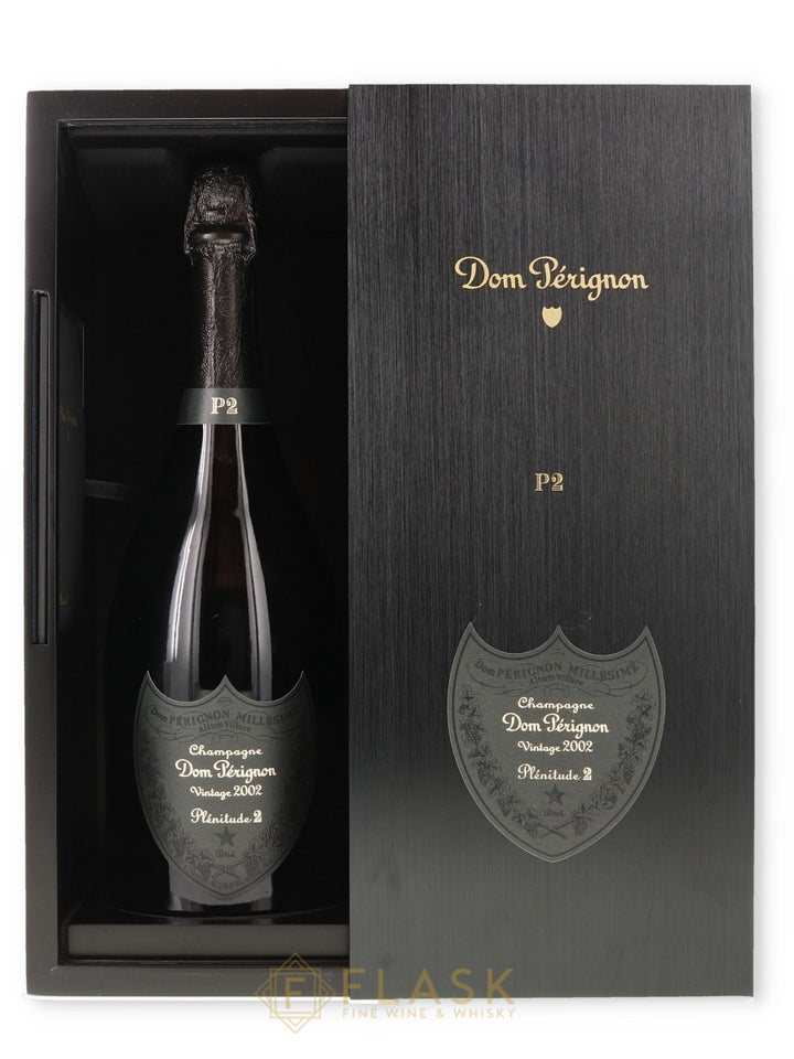 Dom Perignon P2 2002 Vintage Champagne  750ml [Gift Box] - Flask Fine Wine & Whisky