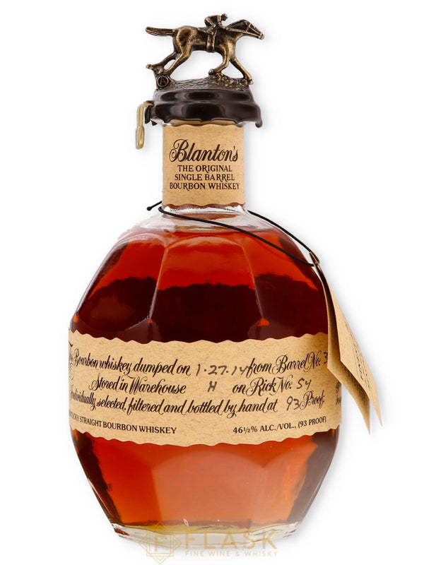 Blantons Single Barrel Bourbon Bottled 2014 - Flask Fine Wine & Whisky