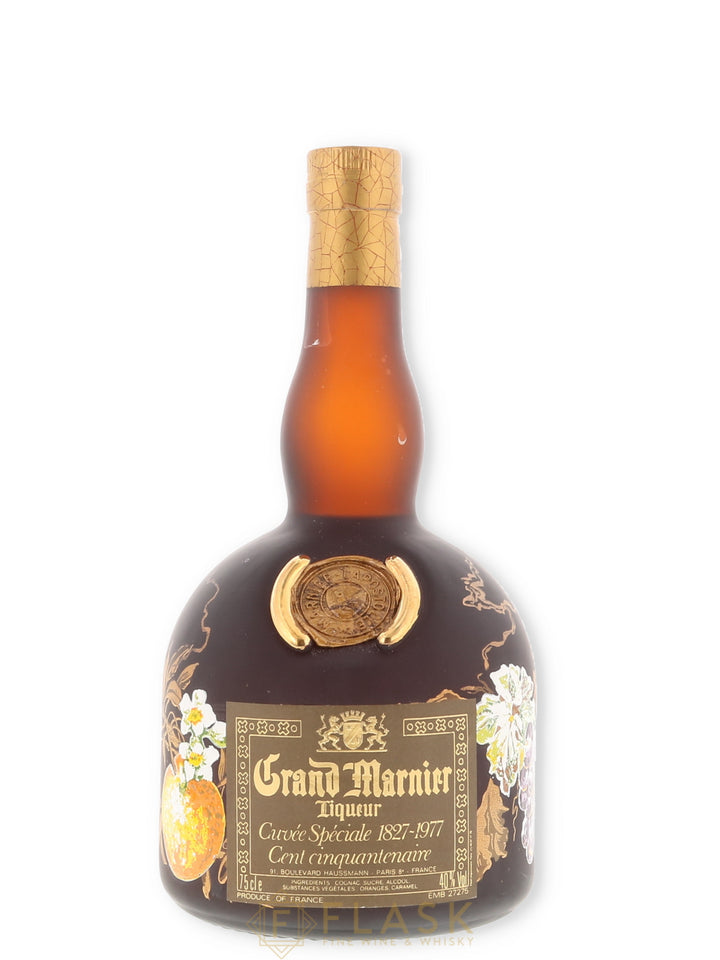 Grand Marnier Liqueur Cuvee Speciale 150 Cent Cinquantenaire Bottled 1977 - Flask Fine Wine & Whisky