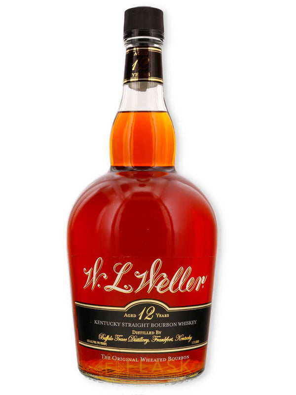 W.L Weller 12 Year Old Bourbon 2014 Old Round Bottle 1.75 Liter - Flask Fine Wine & Whisky