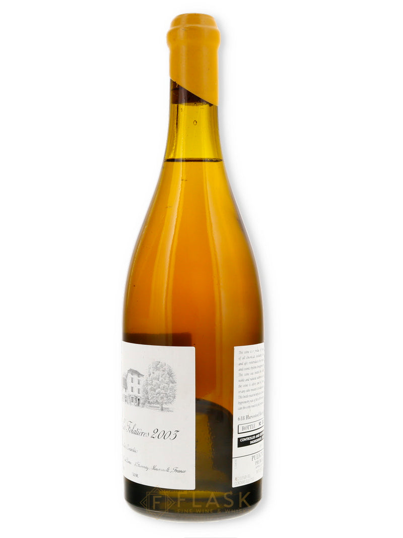 Lalou Bize Leroy Domaine D'Auvenay Puligny Montrachet Les Folatieres 2003 [Bottle
