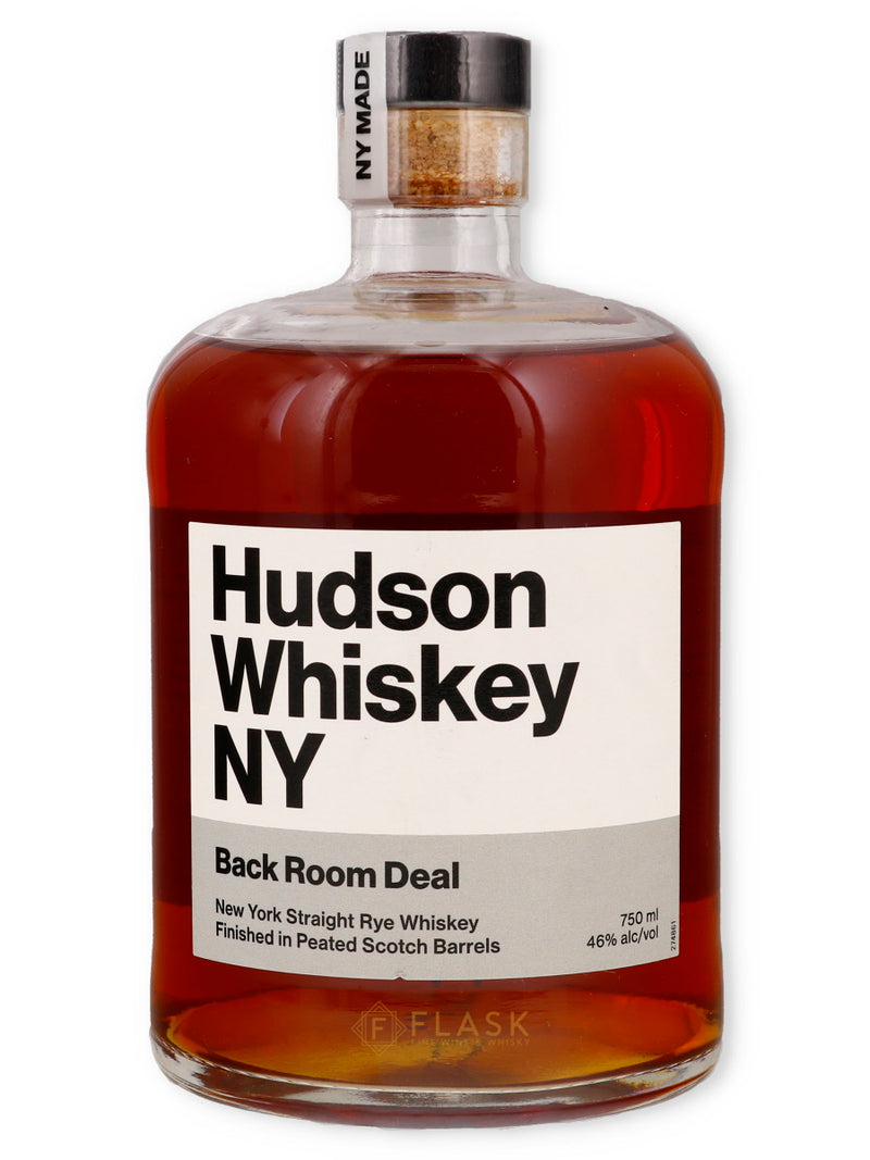 Hudson Back Room Deal Straight Rye Whiskey - Flask Fine Wine & Whisky
