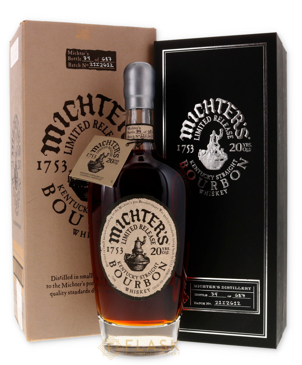 Michters 20 Year Old Bourbon 2021 - Flask Fine Wine & Whisky