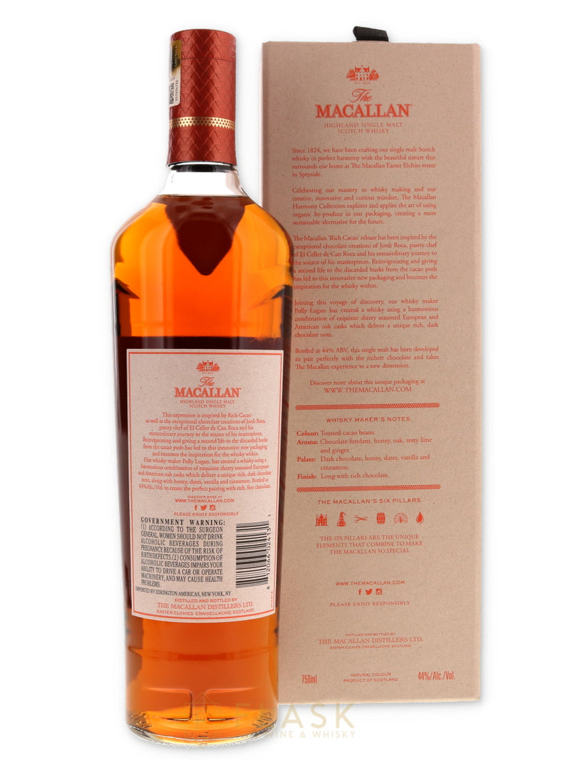 Macallan Harmony Collection Rich Cacao Single Malt Scotch Whisky - Flask Fine Wine & Whisky