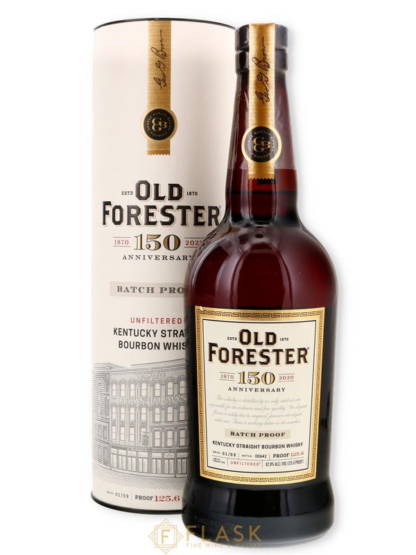 Old Forester 150th Anniversary Bourbon Batch 1 125.6 Proof - Flask Fine Wine & Whisky