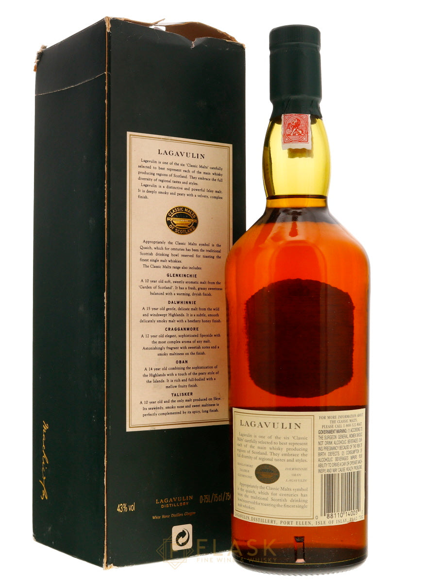 Lagavulin 16 Year Old White Horse 1990s / Schieffelin & Somerset Import - Flask Fine Wine & Whisky