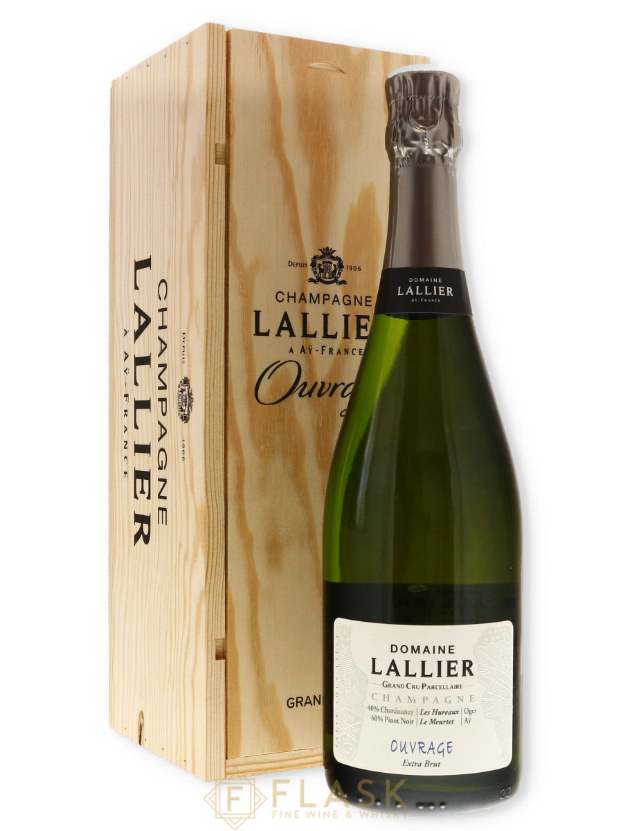 Champagne Lallier Ouvrage Extra Brut Eleve Sous Liege Grand Cru - Flask Fine Wine & Whisky