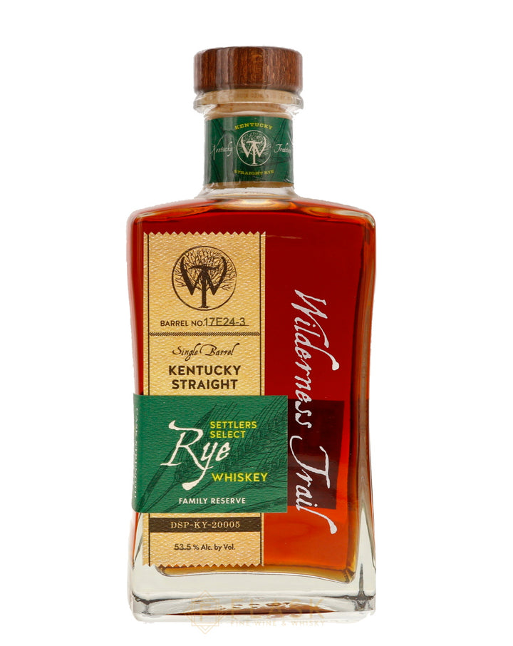 Wilderness Trail Flask Exclusive Cask Strength Single Barrel Rye 107 Proof - Flask Fine Wine & Whisky