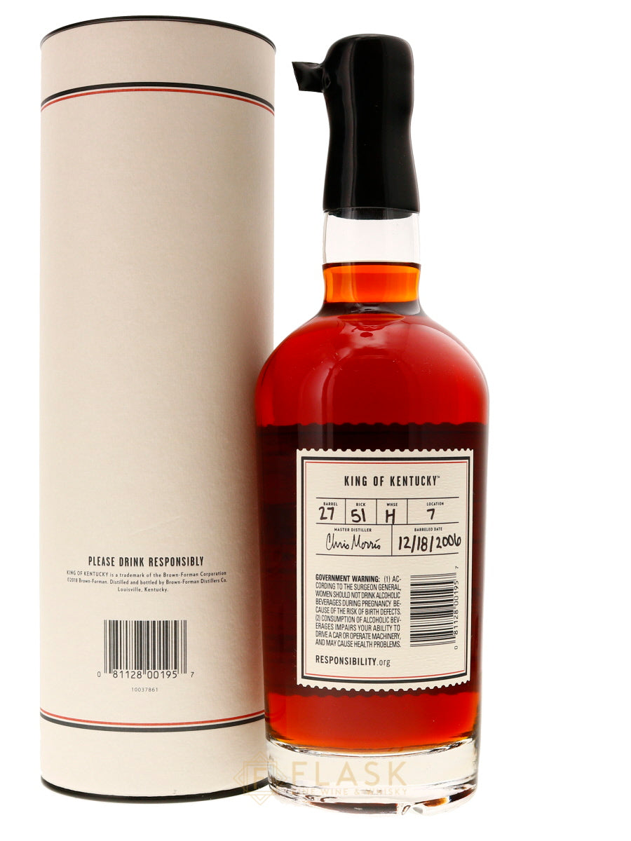 Brown Forman King of Kentucky 15 Year Old Single Barrel Bourbon 2022 Release 127.5 Proof - Flask Fine Wine & Whisky