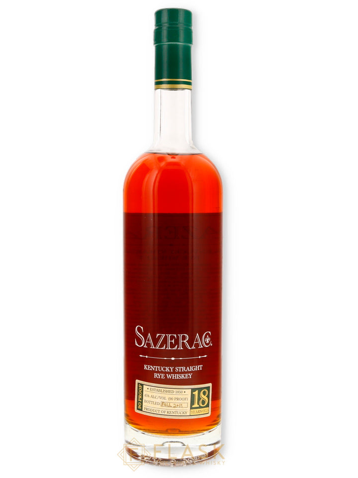 Sazerac 18 Year Old Rye Whiskey 2011 - Flask Fine Wine & Whisky