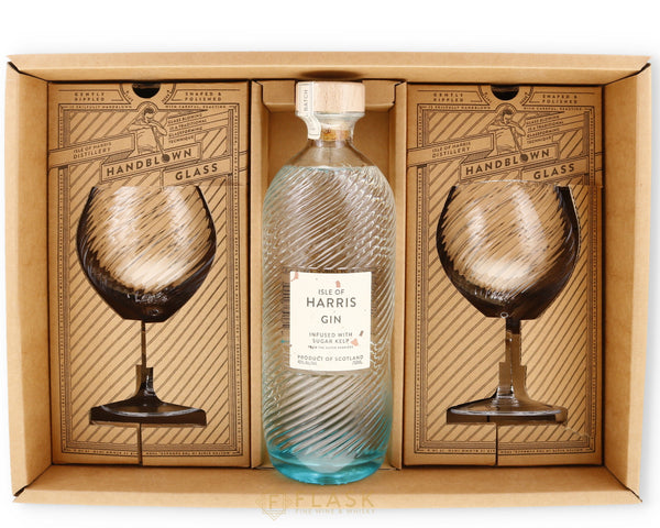 Isle of Harris Gin The Harris Copa Gift Set - Flask Fine Wine & Whisky