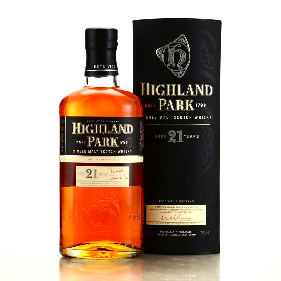 Highland Park 21 Year Old Pre-2017 47.5% - Flask Fine Wine & Whisky