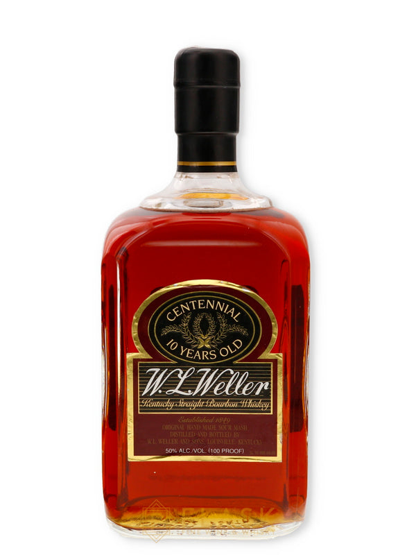 W. L. Weller Centennial 10 Year Old Stitzel Weller / Louisville Bourbon - Flask Fine Wine & Whisky