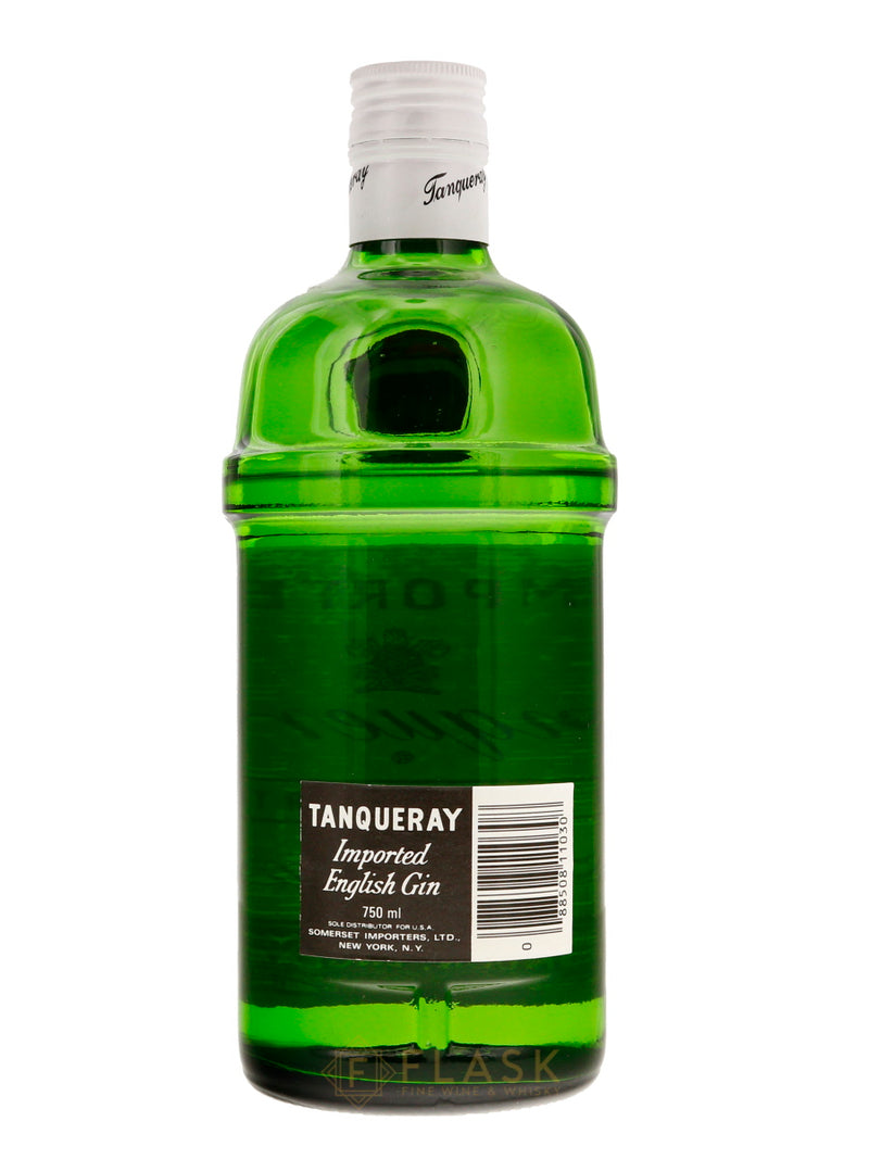 Tanqueray Special Dry Gin Vintage Bottled 1980s [Low Fill] - Flask Fine Wine & Whisky