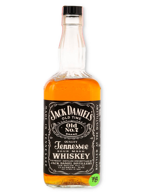 Jack Daniels Old No.7 Tennessee Whiskey Vintage 1978 750ml 90 Proof - Flask Fine Wine & Whisky