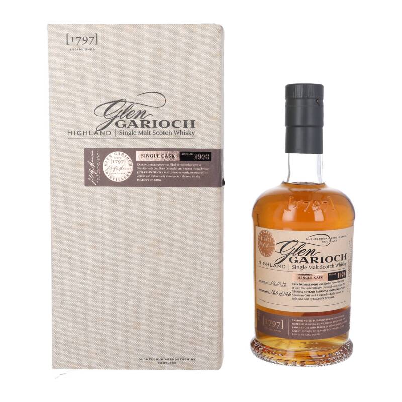 Glen Garioch 1978 33 Year Old Single Cask No.10999 58.8% 70cl - Flask Fine Wine & Whisky