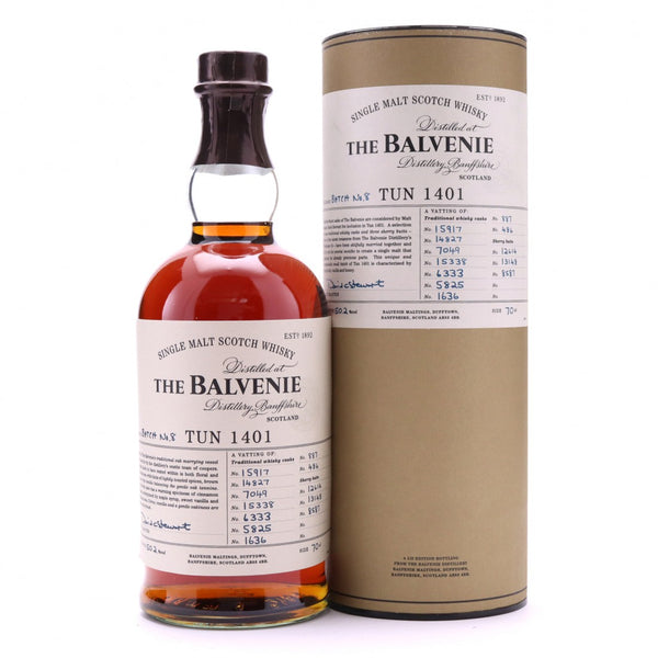 Balvenie Tun 1401 Batch 8 70cl - Flask Fine Wine & Whisky