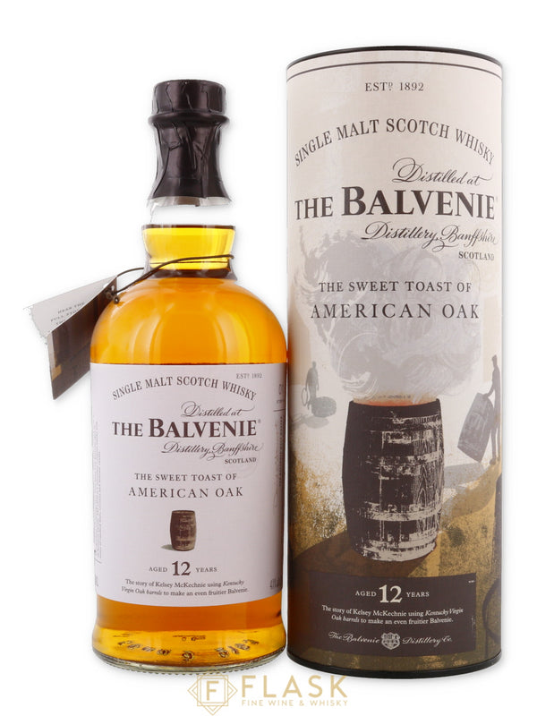 Balvenie The Sweet Toast of American Oak 12 year Single Malt Scotch - Flask Fine Wine & Whisky