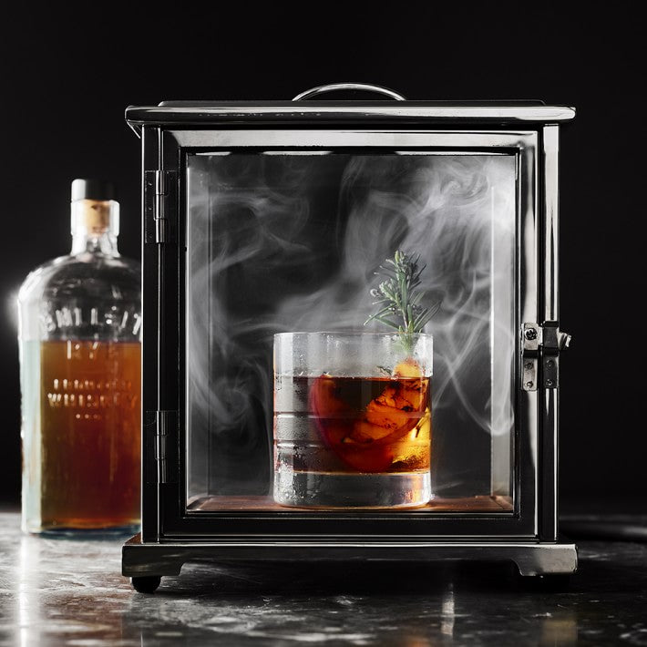 Crafthouse by Fortessa Cocktail Smoking Box - Flask Fine Wine & Whisky