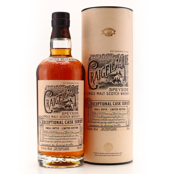 Craigellachie 23 Year Old Exceptional Cask Series Batch CR1995 - Flask Fine Wine & Whisky