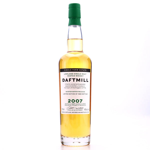 Daftmill Winter Batch Release 2007 Lowland Single Malt - Flask Fine Wine & Whisky