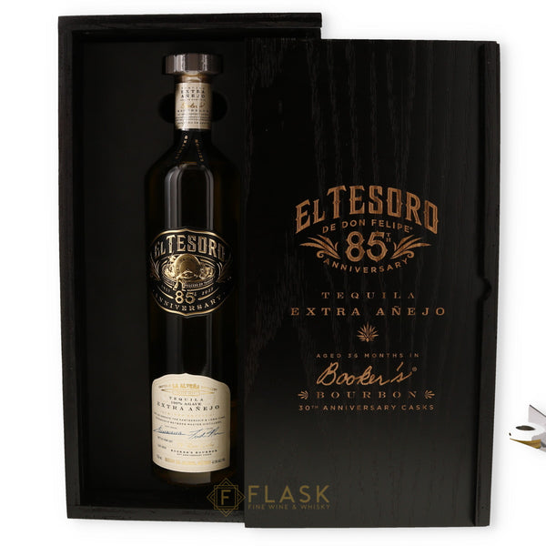 El Tesoro de Don Felipe 85th Anniversario Tequila Extra Anejo - Flask Fine Wine & Whisky