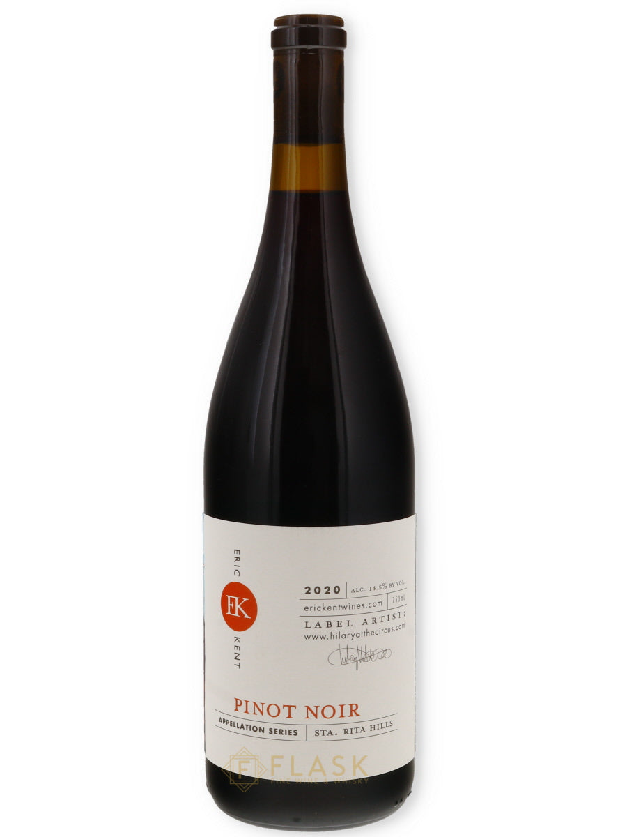 Eric Kent Pinot Noir Appellation Series Santa Rita Hills 2020 - Flask Fine Wine & Whisky