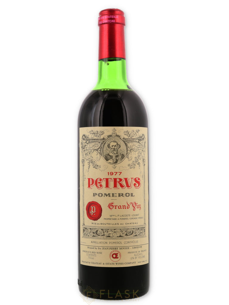 Petrus 1977 - Flask Fine Wine & Whisky
