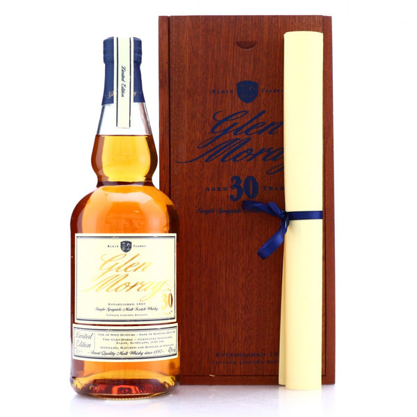 Buy Glen Moray 30 Year Old Limited Edition Single Malt | Flask Wines