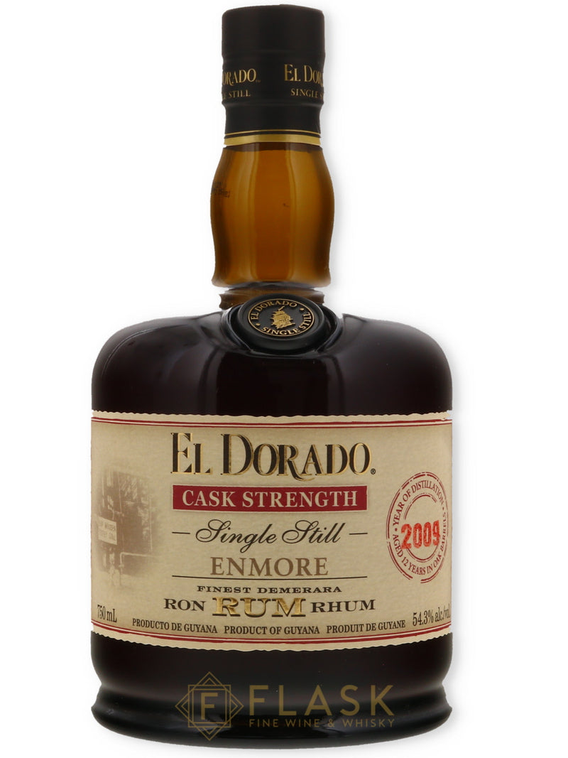 El Dorado Rum 2009 Cask Strength Single Hill Enmore 12yr - Flask Fine Wine & Whisky