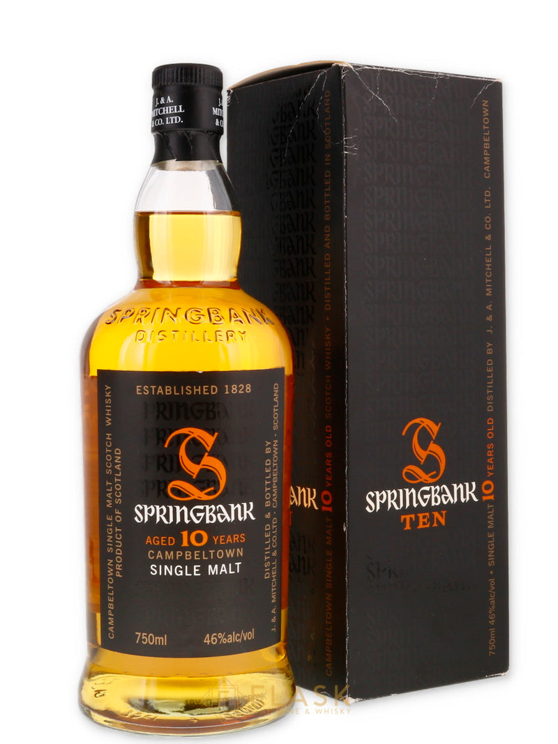 Springbank 10 Year Old Single Malt 2015 Release - Flask Fine Wine & Whisky