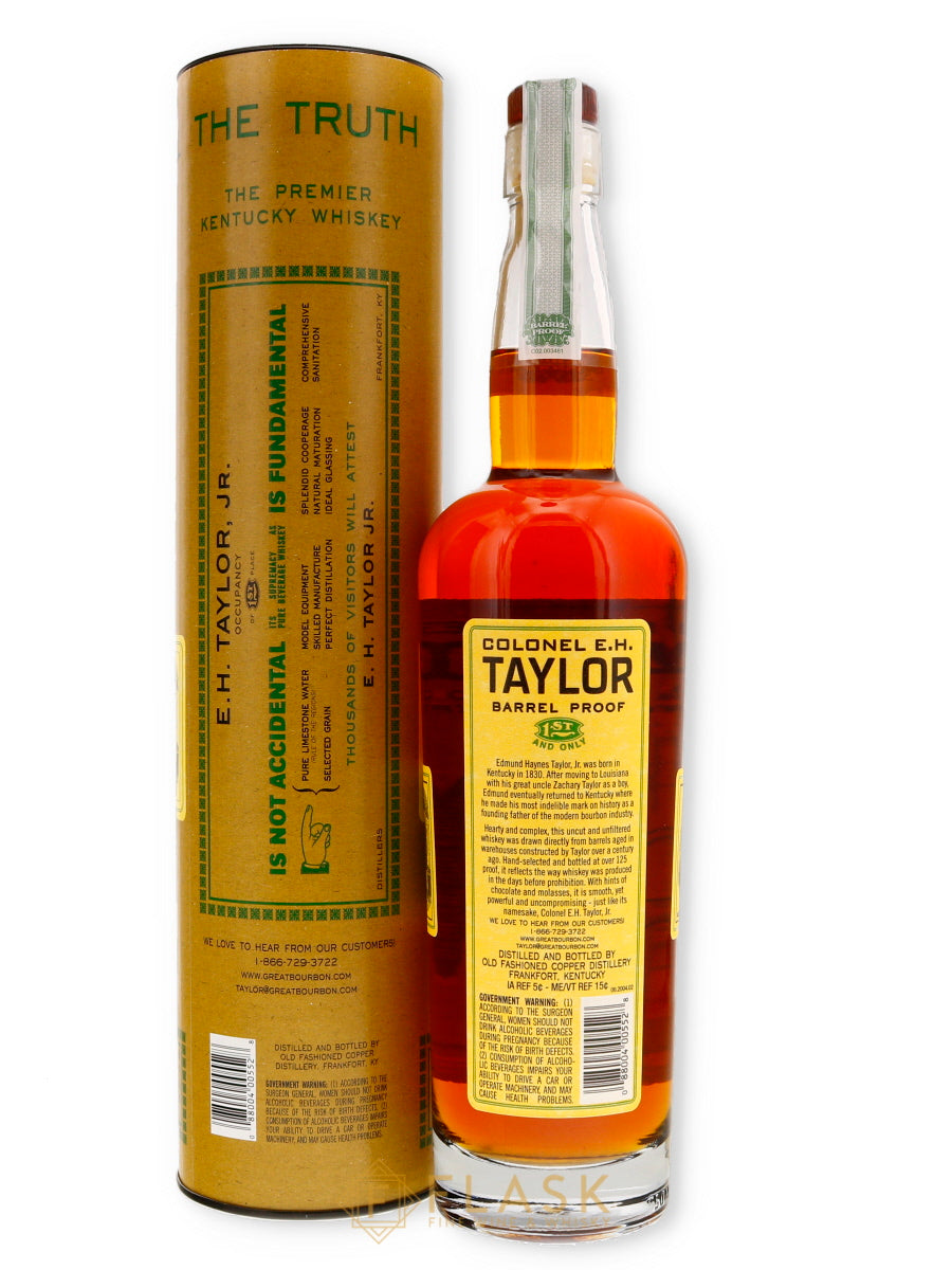 Colonel E.H. Taylor Barrel Proof Bourbon 129.0 Proof Batch 11 2022 - Flask Fine Wine & Whisky