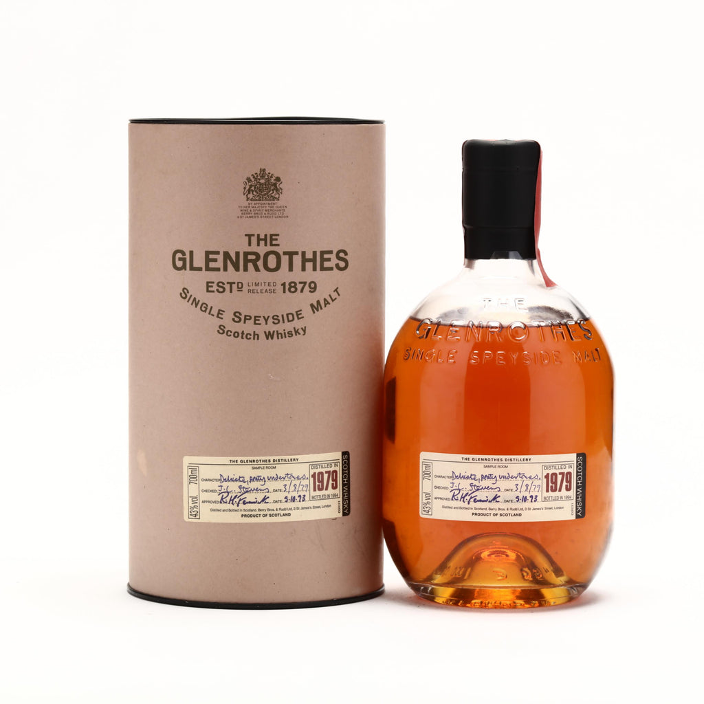 Glenrothes 1979 Vintage Single Malt Scotch Whisky 700ml - Flask Fine Wine & Whisky