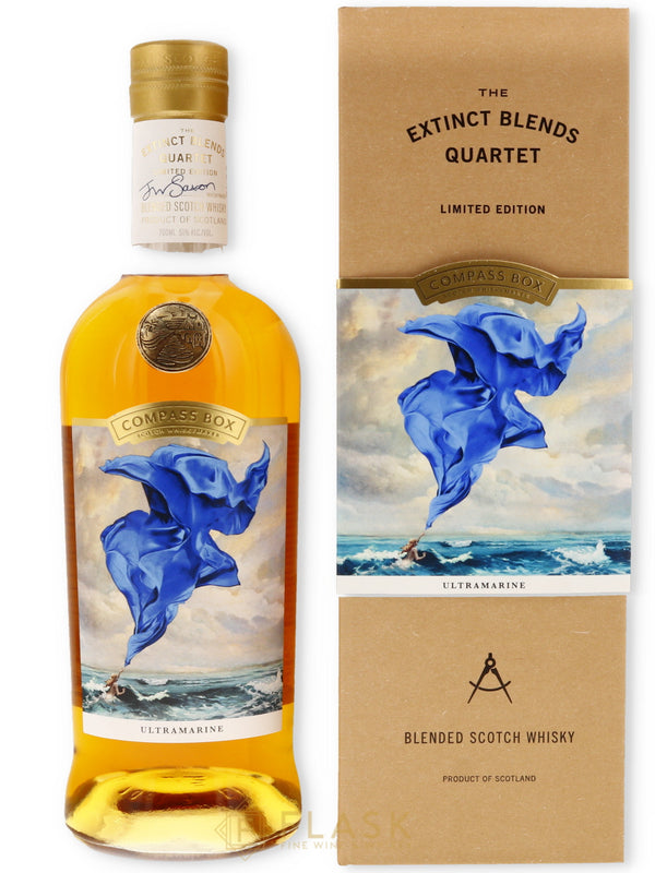 Compass Box Ultramarine The Extinct Blends Quartet Limited Edition Blended Scotch Whisky - Flask Fine Wine & Whisky