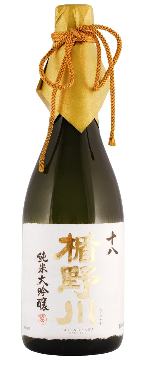 Tatenokawa 18 Junmai Daiginjo Sake 720ml - Flask Fine Wine & Whisky