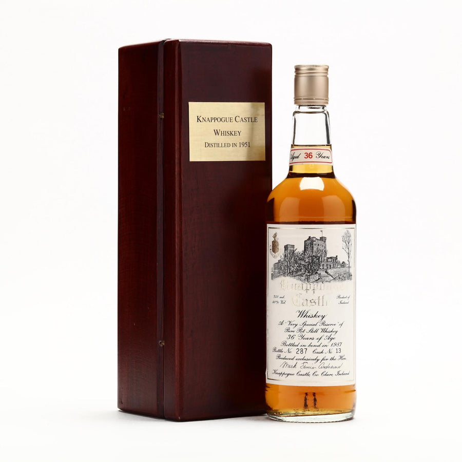 Knappogue Castle Vintage 1951 Irish Whiskey Single Cask [Net] - Flask Fine Wine & Whisky