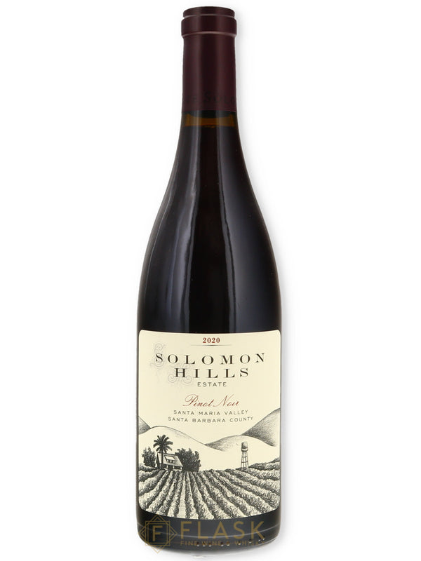 Solomon Hills Estate Pinot Noir 2020 Santa Maria Valley Santa Barbara County - Flask Fine Wine & Whisky