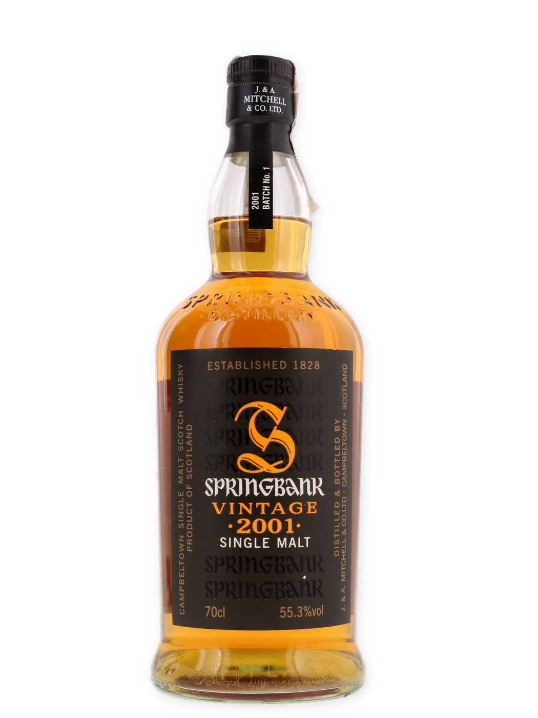 Springbank Vintage 2001 Batch 1 - Flask Fine Wine & Whisky