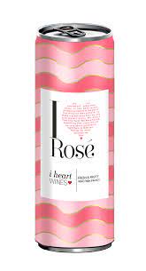 I Heart Rose 250ml Can - Flask Fine Wine & Whisky