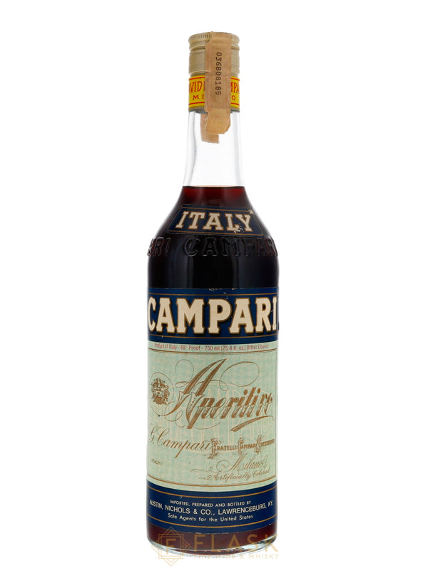 Campari Vintage Bottled 1970s, 750ml Austin Nichols Import - Flask Fine Wine & Whisky