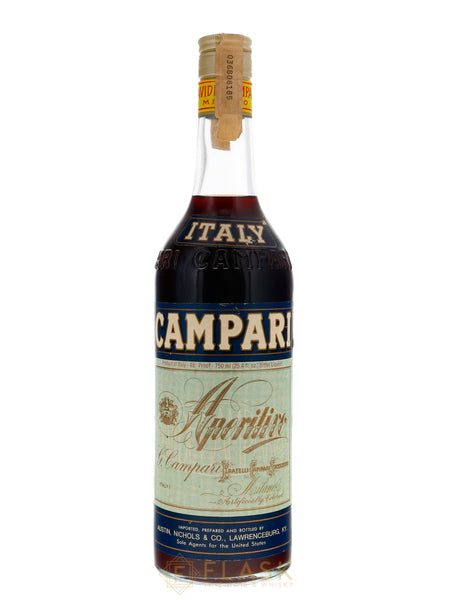 Buy Campari Vintage Bottled 1970s, 750ml Austin Nichols Import
