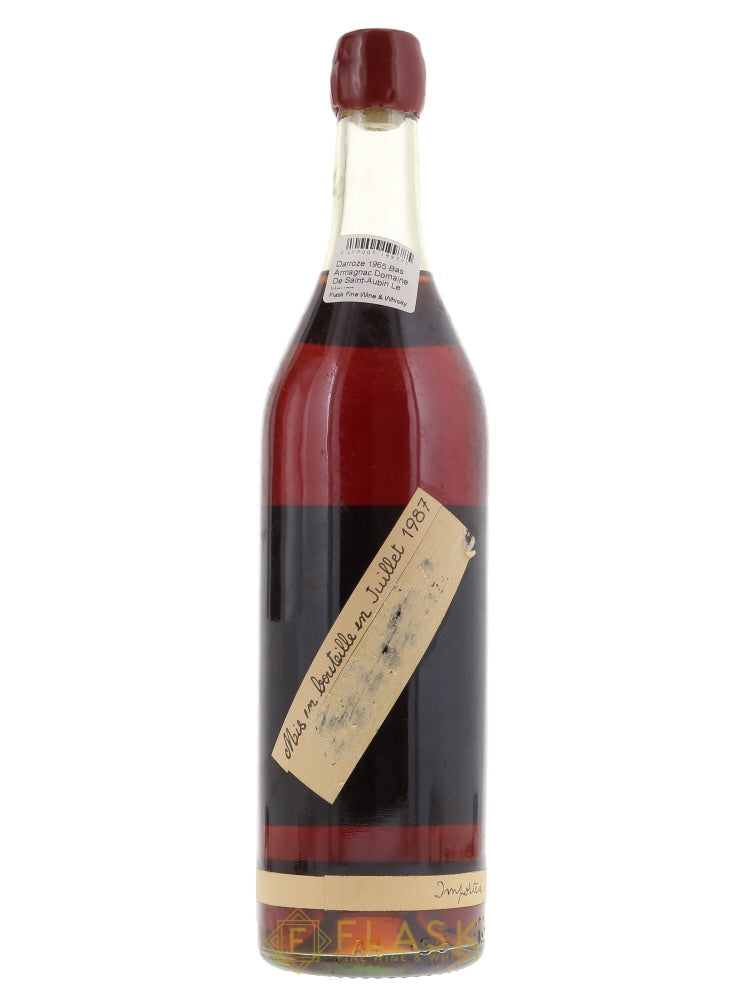 Darroze 1965 Bas Armagnac Domaine De Saint-Aubin Le Houga - Flask Fine Wine & Whisky