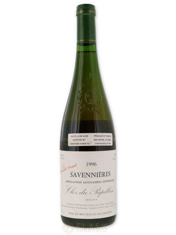 1996 Chateau de Chambourreau Savennieres Clos du Papillon Cuvee d'Avant - Flask Fine Wine & Whisky