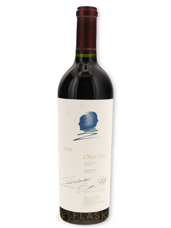 Opus One Napa Valley Red Wine 1998 - Flask Fine Wine & Whisky