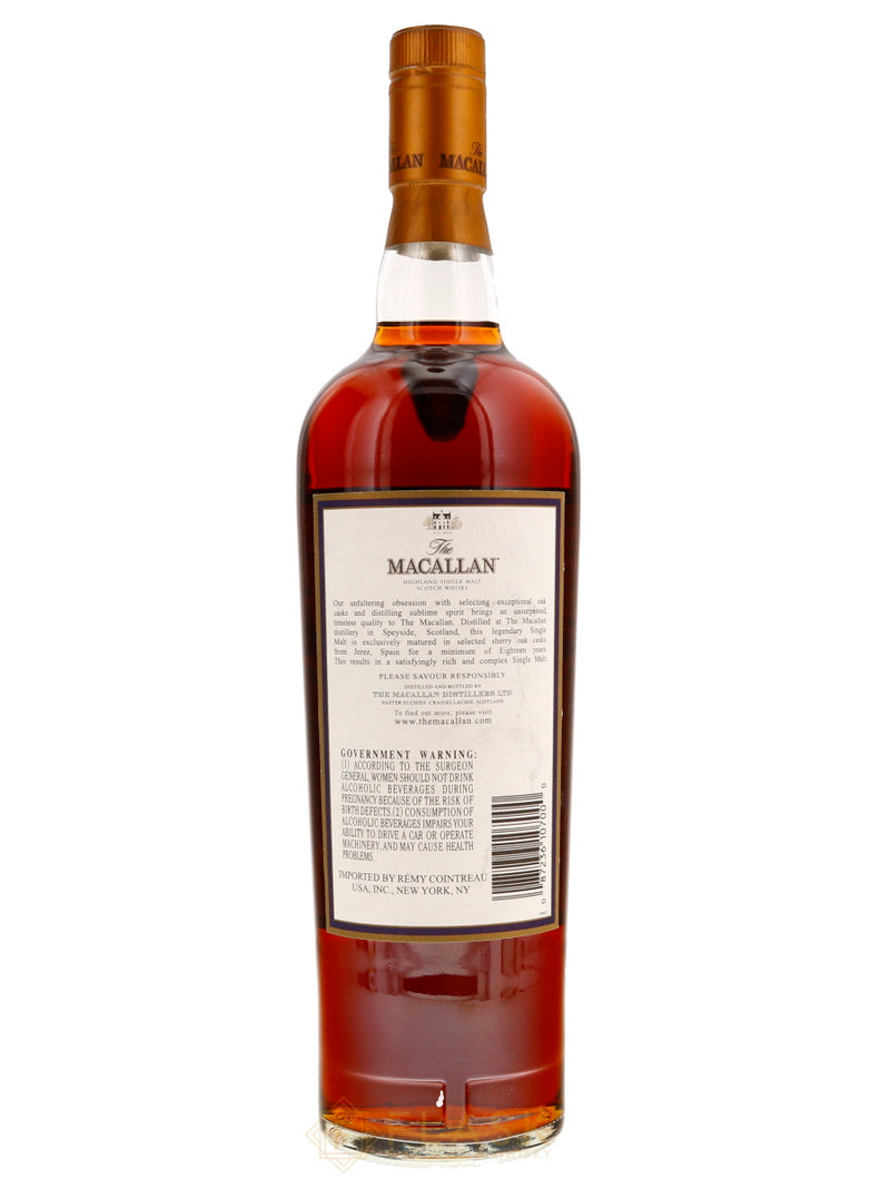 Macallan 18 Year Old Sherry Oak Single Malt 1988 750ml Bottle - Flask Fine Wine & Whisky
